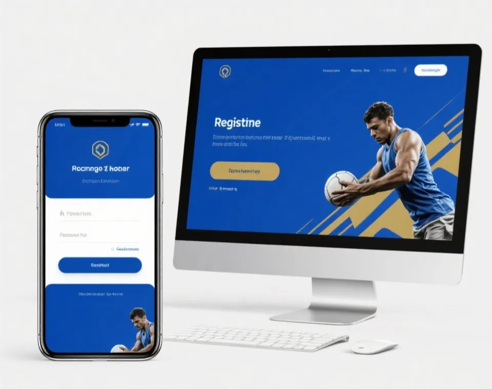 世界杯官方账号注册界面示意图